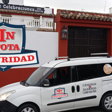 Instalación de cámaras de vigilancia en Salón de celebraciones José Benítez , Umbrete (Sevilla)