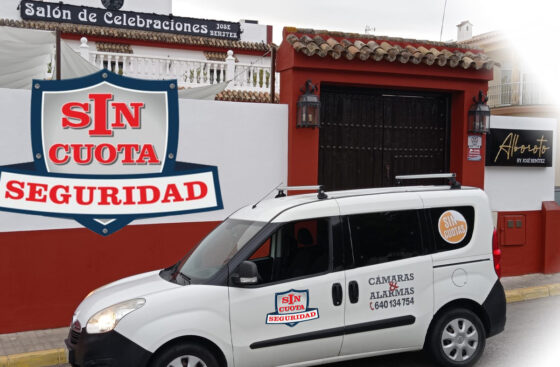 Instalación de cámaras de vigilancia en Salón de celebraciones José Benítez , Umbrete (Sevilla)