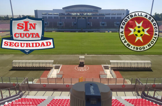 Instalación de cámaras pixellot en el estadio nacional de fútbol de Malta