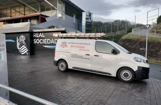 Instalación de cámaras en Zubieta
