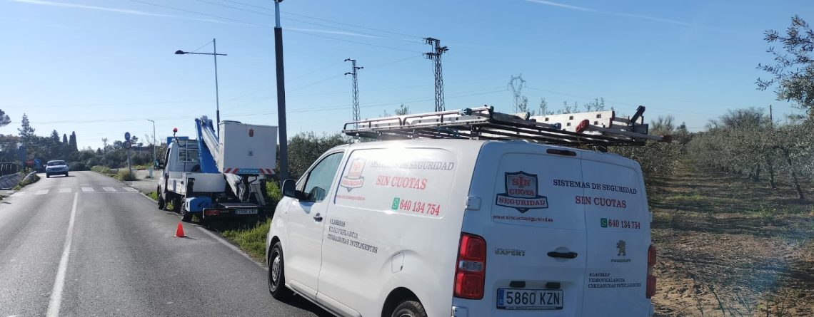 Instalación de Cámaras de Control de Tráfico en Valencina de la Concepción