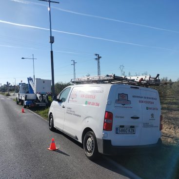 Instalación de Cámaras de Control de Tráfico en Valencina de la Concepción