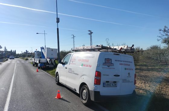 Instalación de Cámaras de Control de Tráfico en Valencina de la Concepción