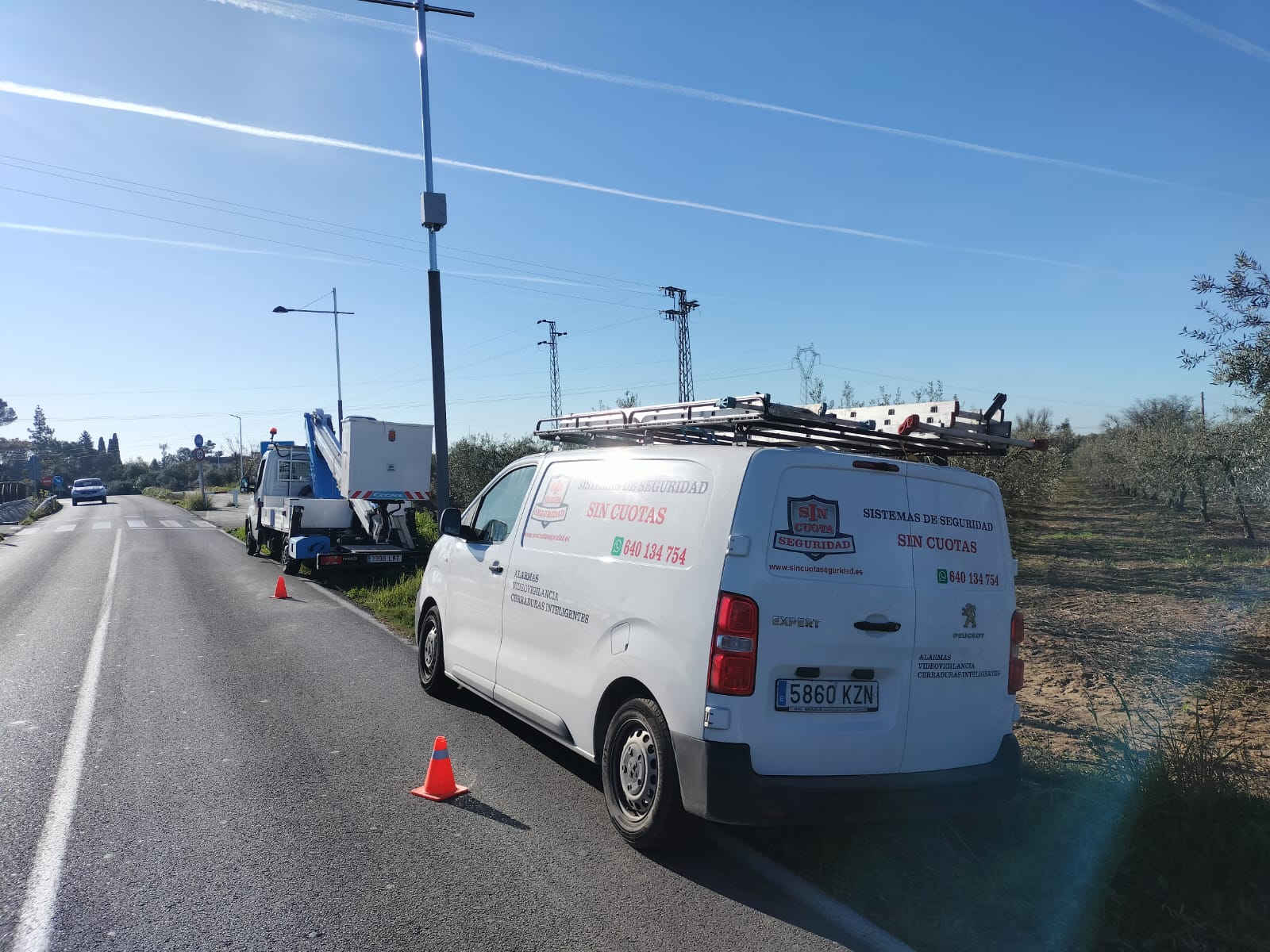 Instalación de Cámaras de Control de Tráfico en Valencina de la Concepción